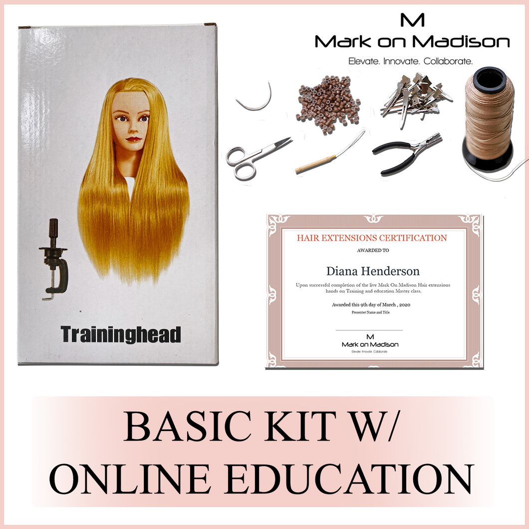 Online Education | Basic Kit (without Hair Extension)