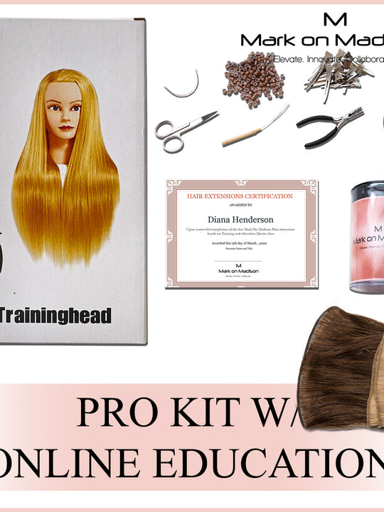 Online Education | Pro Kit (with Hair Extension)